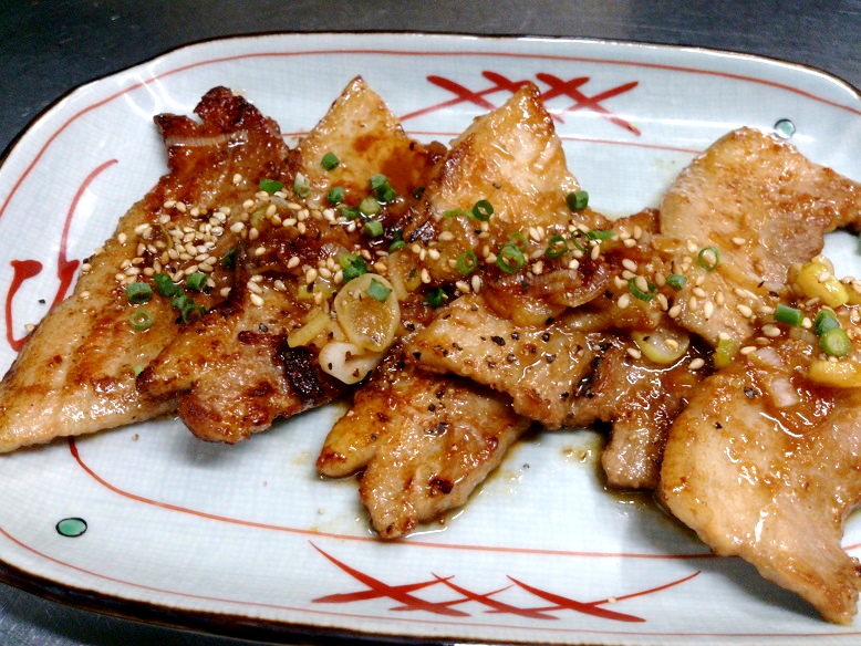 豚バラ焼き